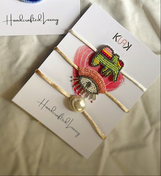 Elephant Rakhi Set