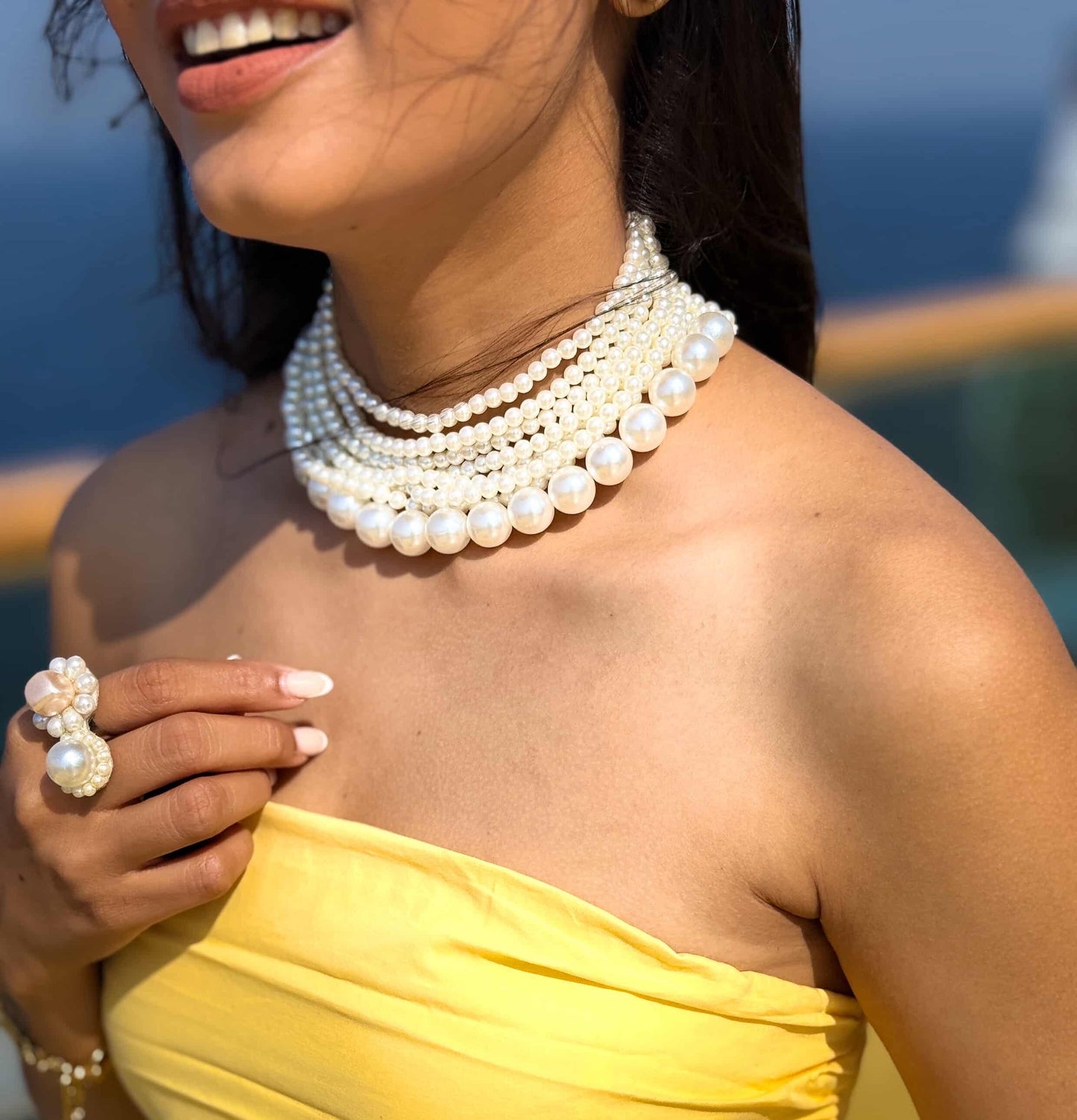 Pearl Layer Necklace