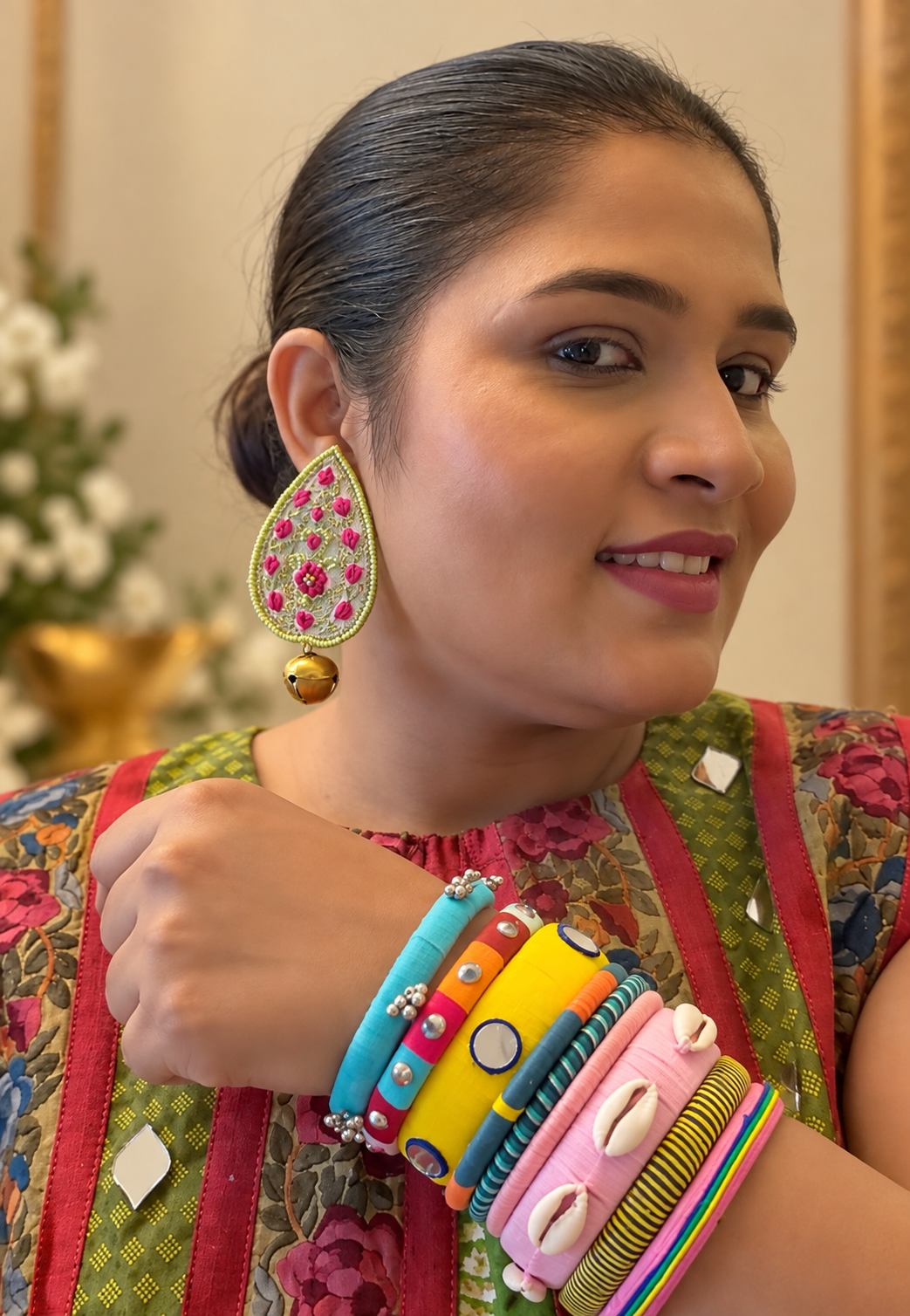 Aashi Ghungru Earrings