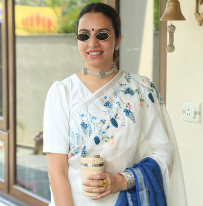 Ghungroo Silver Gold Choker