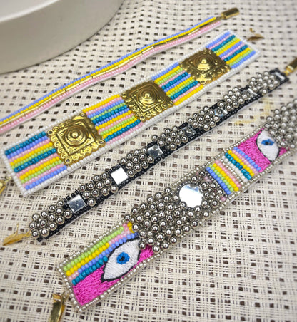 Boho stackable Bracelets