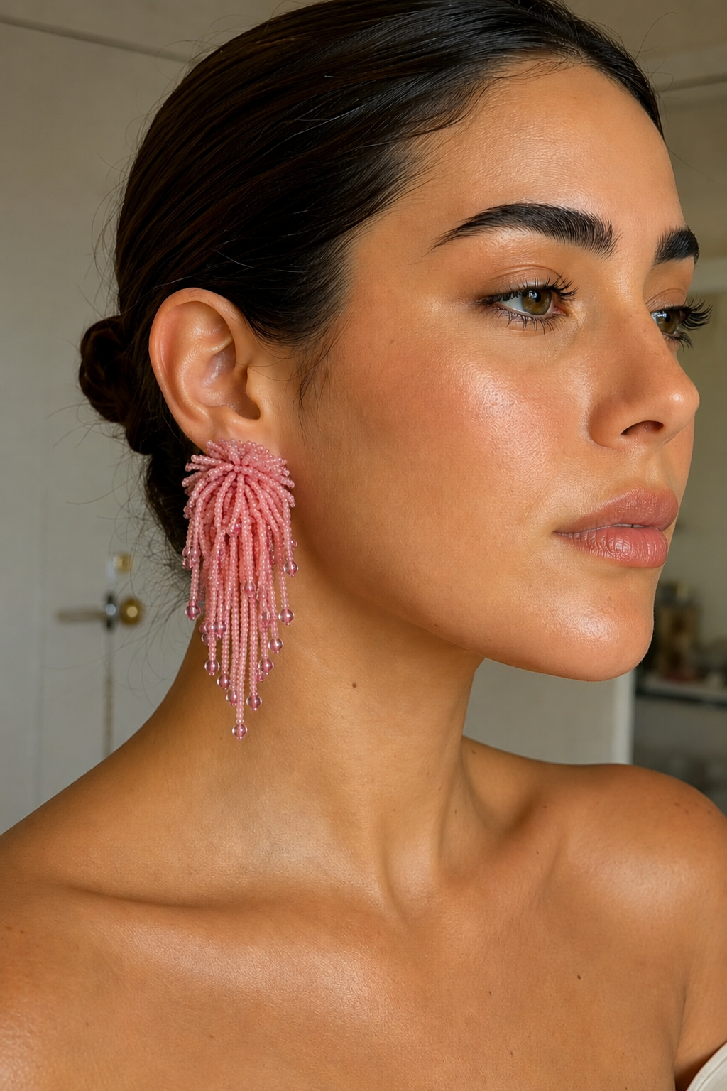 Waterfall Statement Earrings