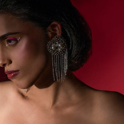 Riva silver Heart Earrings