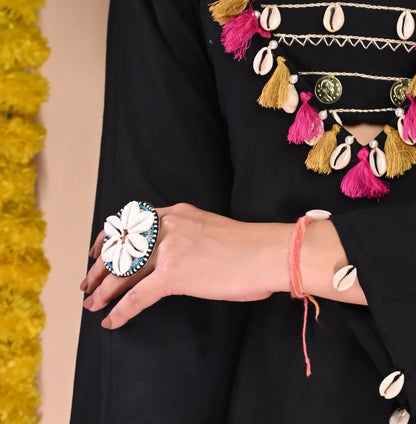 Shell Cocktail Ring
