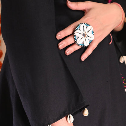 Shell Cocktail Ring