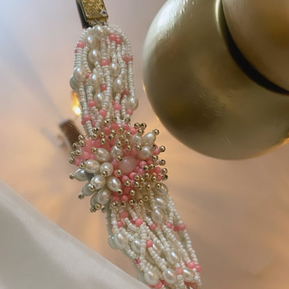 Rushi Pink Pearl Bracelets