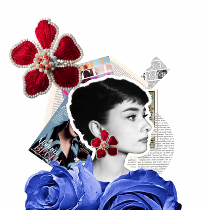 Pushpa Statement Big Earrings