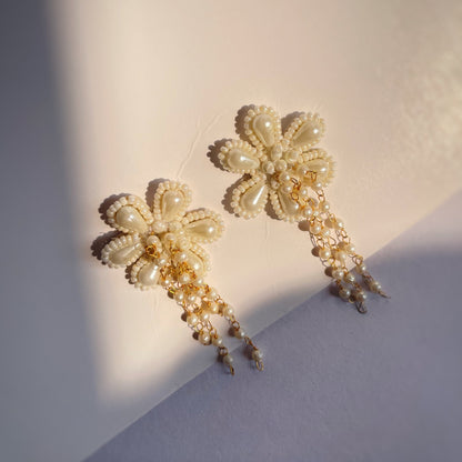 Flower Hanging Earrings