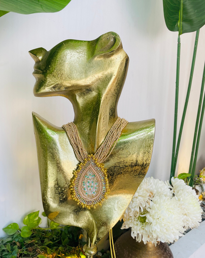 Ruhi Golden Necklace
