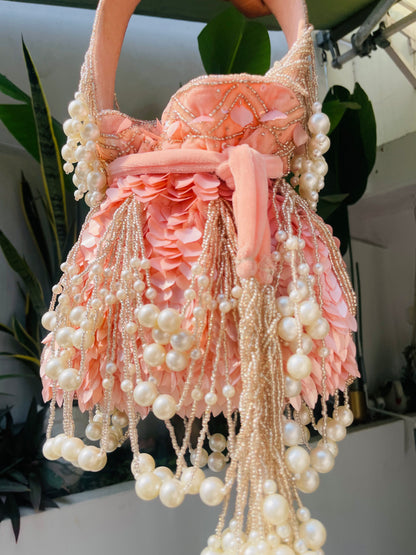 Pink Pearl Potli