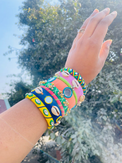 Banjara colorful Bangle Set