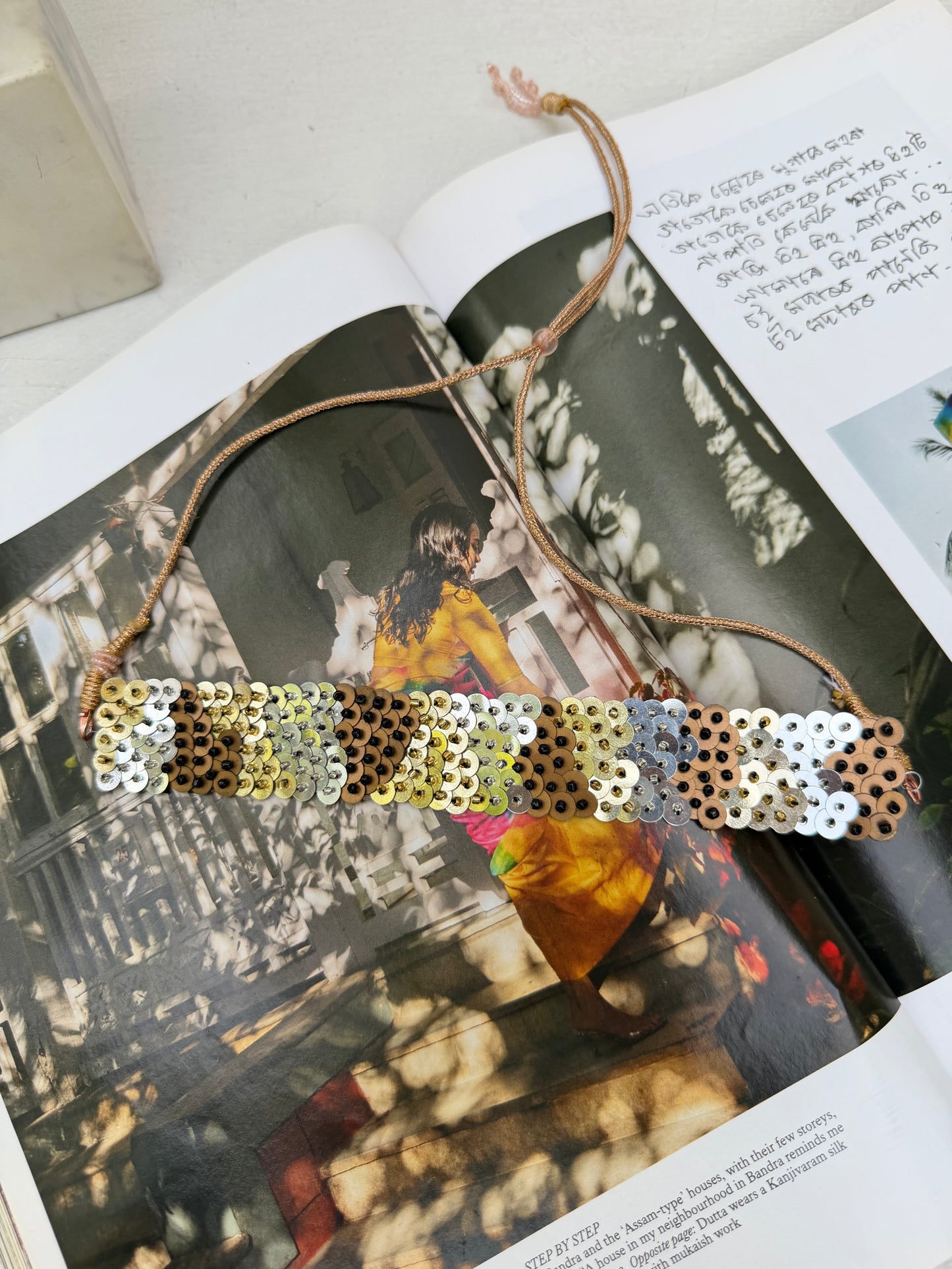 Multicolored Choker Necklace