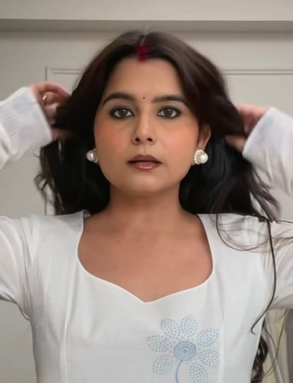 Big Pearl Studs Earrings