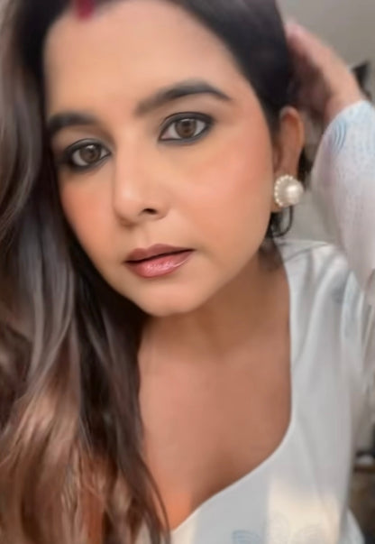 Big Pearl Studs Earrings