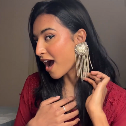 Riva silver Heart Earrings