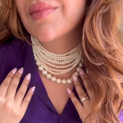Pearl Layer Necklace