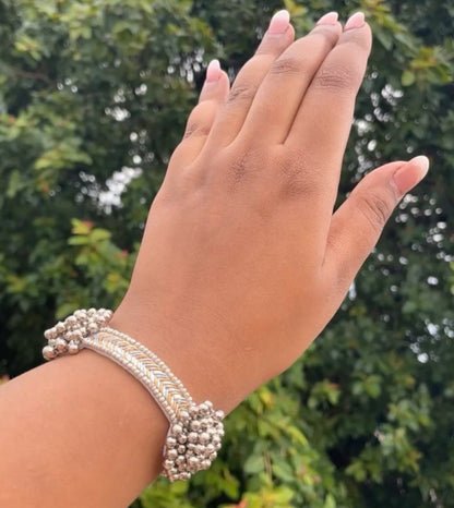 Ghungru Double tone Bracelet