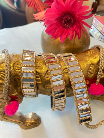 Gold Mirror Belt