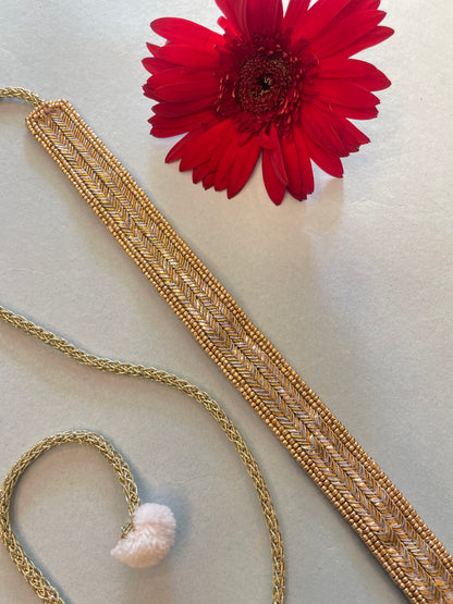 Dabka Beads Belt