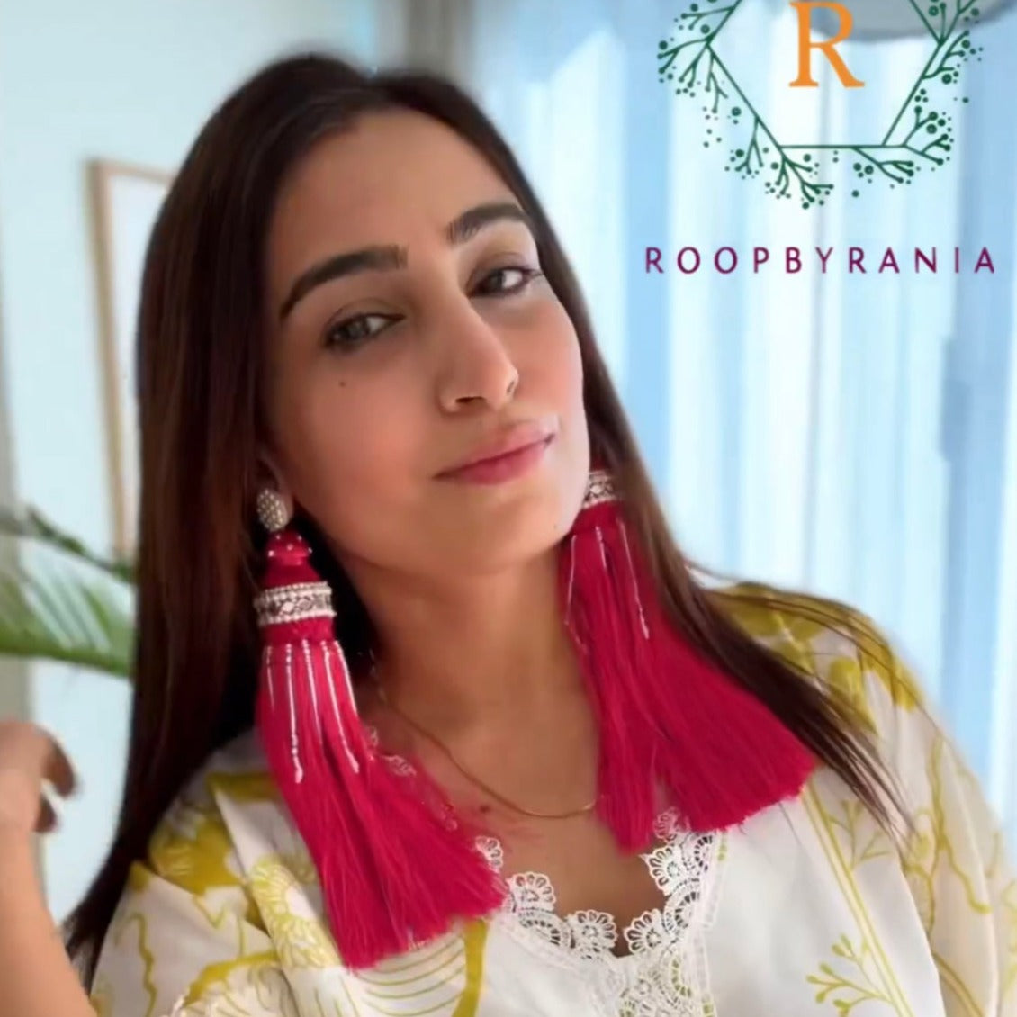 Statement Pink Earrings