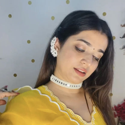 Mirror Pearl Ear cuff