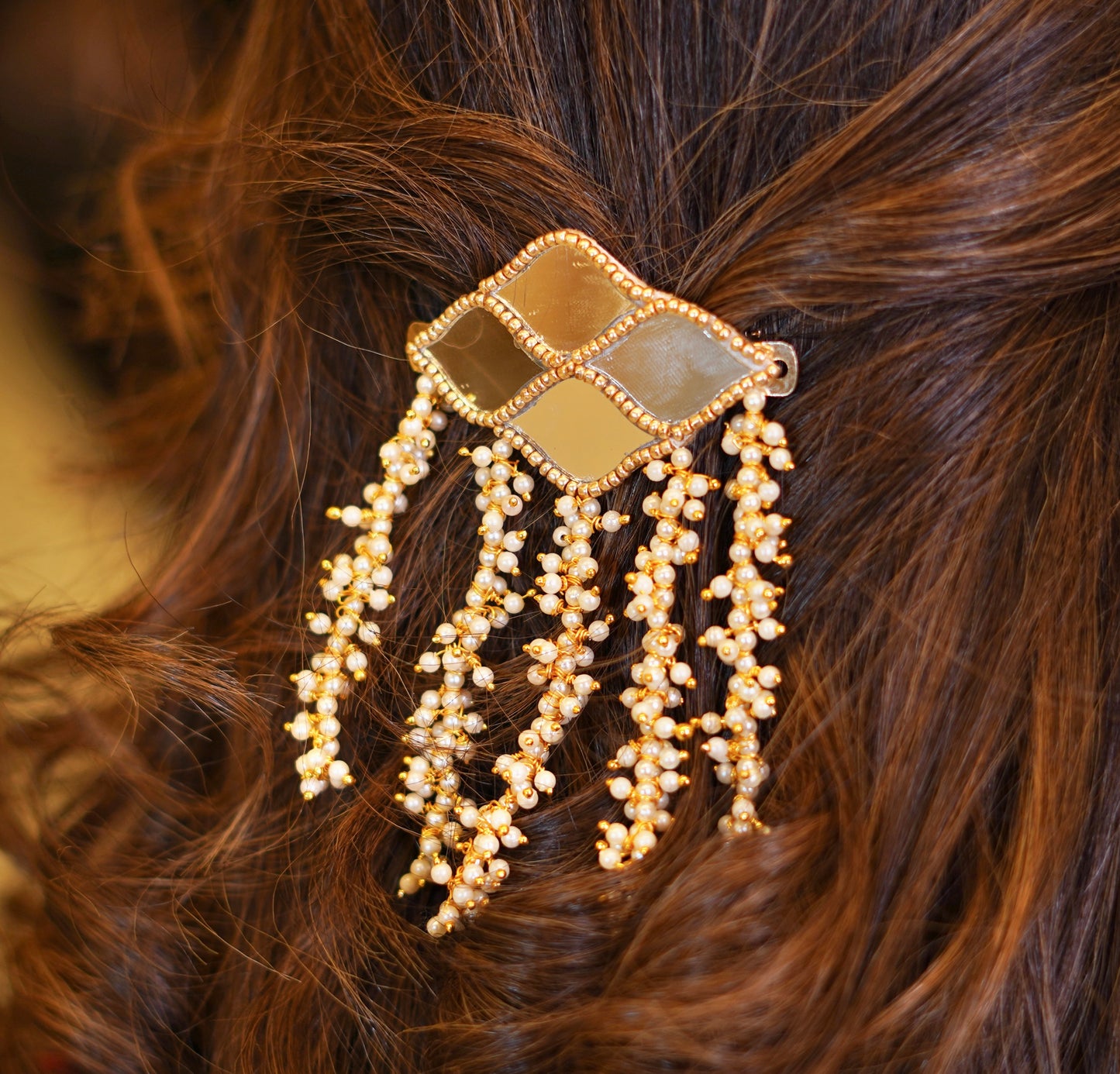 Mirror Hair clip