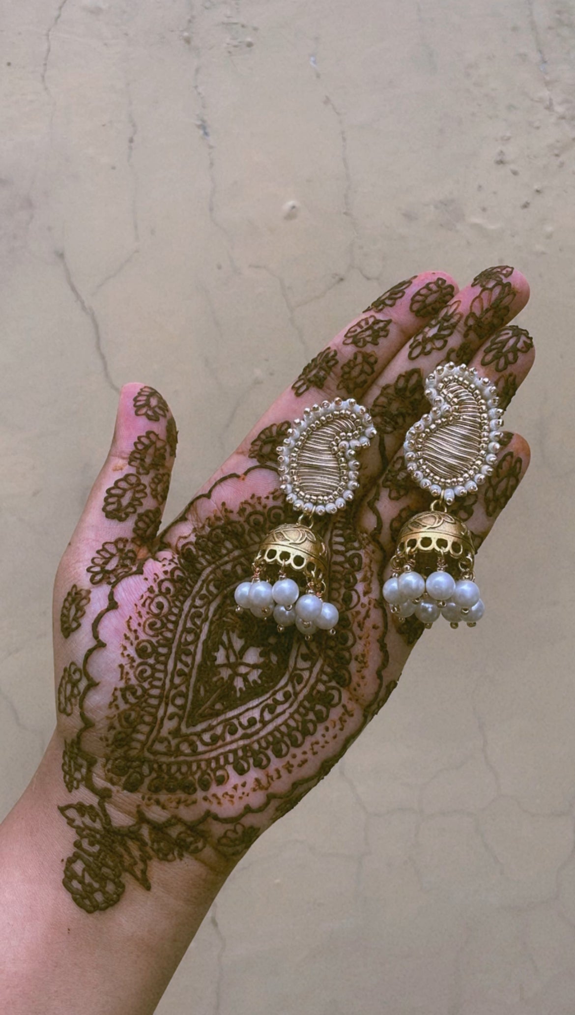 Qissa Jhumka Earrings