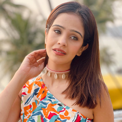 Shell Boho Choker Necklace