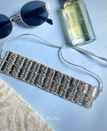 Ghungru Mirror Choker Necklace