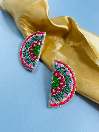 Half Moon Handcrafted Earrings