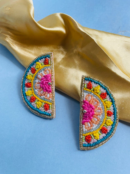 Half Moon Handcrafted Earrings