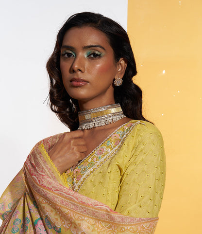 Dabka Choker Necklace