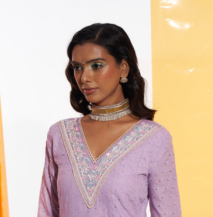 Dabka Choker Necklace