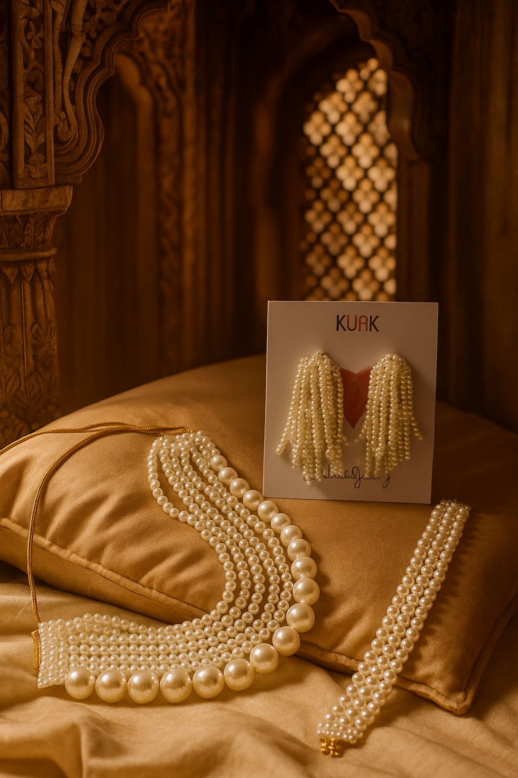 Pearl Layer Jewellery- Set of 3