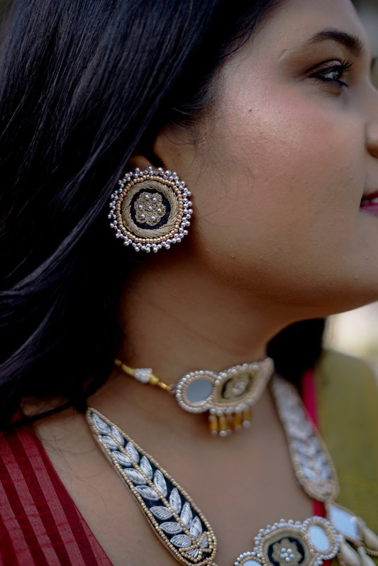 Bindu Big stud Earrings