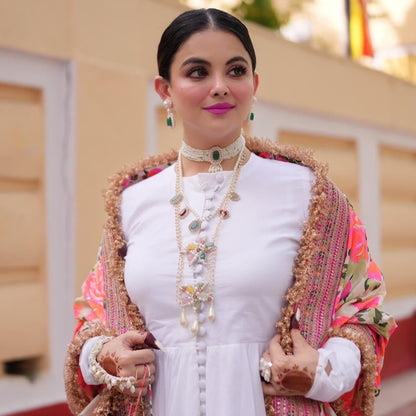 Multi colored Necklace set