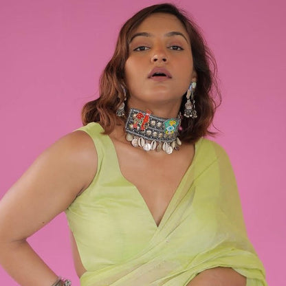 Evil eye Camel Boho Necklace